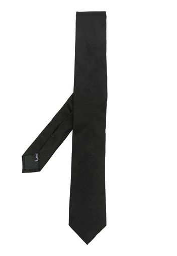 Philipp Plein logo-jacquard silk tie - Nero