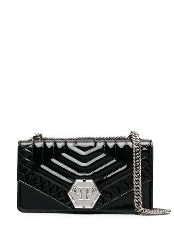 Philipp Plein Hexagon medium shoulder bag - Nero