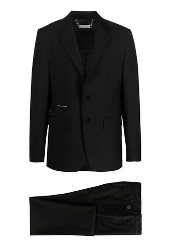 Philipp Plein single-breasted two-piece suit - Nero