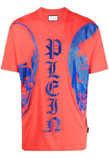 Philipp Plein T-shirt con maniche corte - Rosso