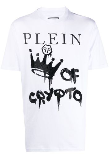 Philipp Plein graphic-print short-sleeve T-shirt - Bianco