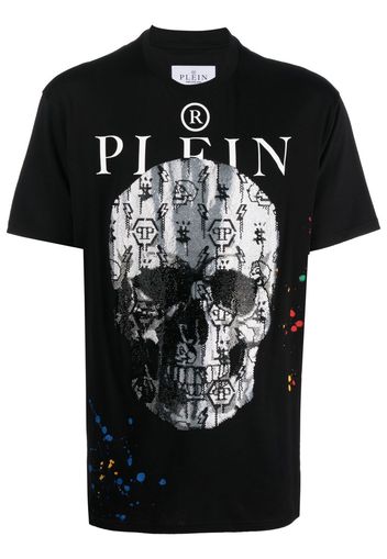 Philipp Plein skull-print short-sleeve T-shirt - Nero