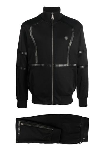 Philipp Plein logo-patch track suit - Nero