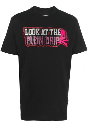 Philipp Plein T-shirt con logo - Nero