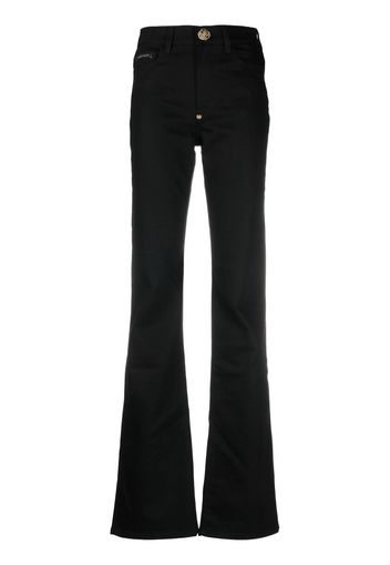 Philipp Plein high-waisted flared jeans - Nero