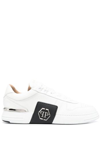 Philipp Plein hexagonal low-top sneakers - Bianco