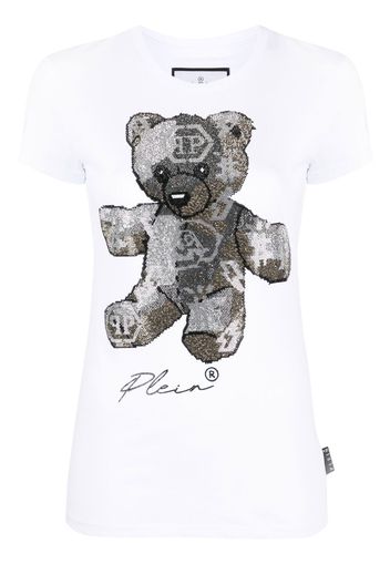 Philipp Plein graphic-print short-sleeve T-shirt - Bianco