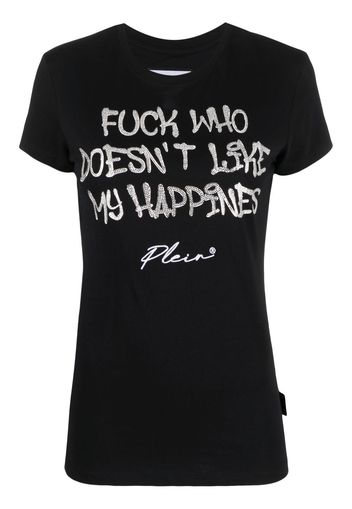 Philipp Plein Sexy Pure rhinestone-embellished T-shirt - Nero