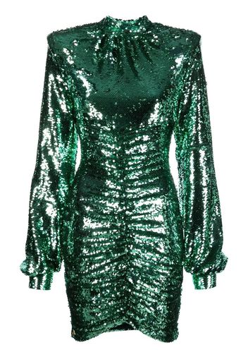 Philipp Plein sequin-embellished dress - Verde