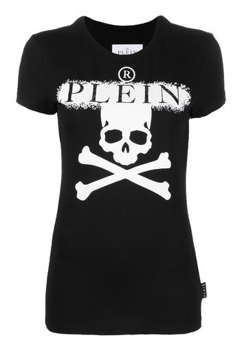 Philipp Plein skull-print short-sleeve T-shirt - Nero