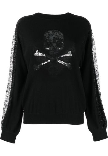 Philipp Plein Felpa con stampa - Nero