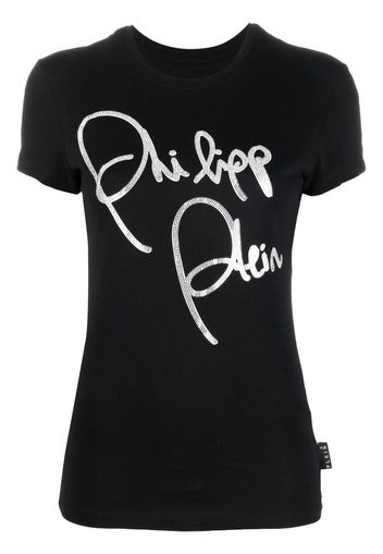 Philipp Plein T-shirt con stampa - Nero