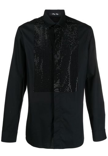 Philipp Plein Camicia con borchie - Nero