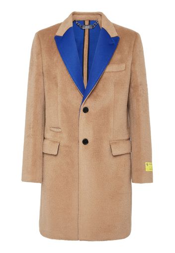 Philipp Plein single-breasted wool coat - '06 beige'