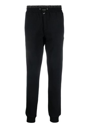 Philipp Plein Hexagon cotton track pants - Nero