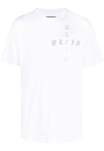 Philipp Plein T-shirt Gothic Plein - Bianco