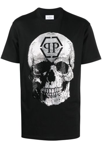 Philipp Plein T-shirt con stampa SS Skull - Nero