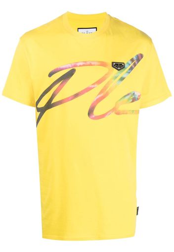 Philipp Plein SS Signature cotton T-shirt - Giallo