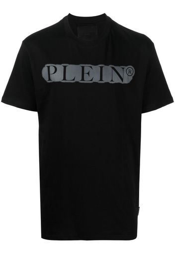 Philipp Plein logo print T-shirt - Nero