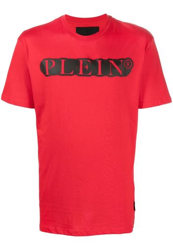 Philipp Plein spray-effect T-shirt - Rosso