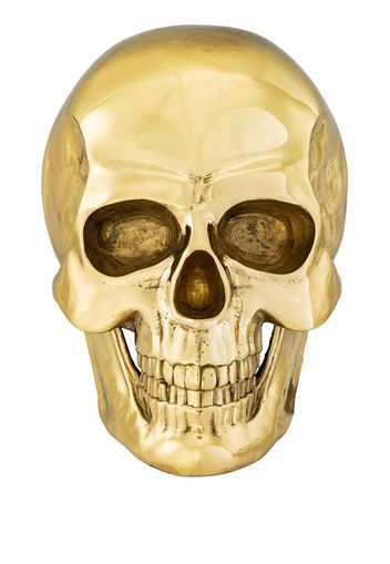 Philipp Plein metallic-finish skull element - Oro