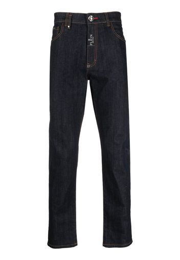 Philipp Plein Jeans dritti Detroit - Blu