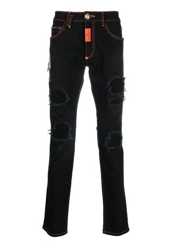 Philipp Plein Jeans slim - Nero