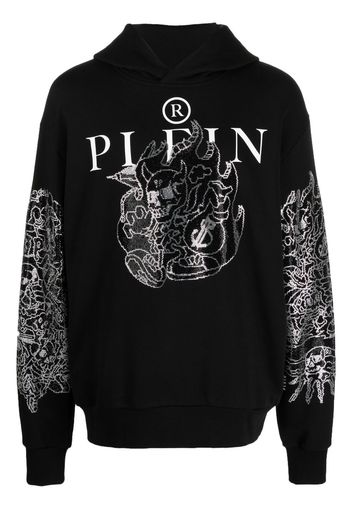 Philipp Plein Felpa con cappuccio - Nero