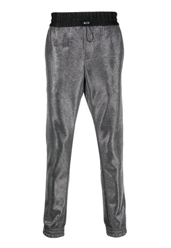 Philipp Plein Pantaloni sportivi con coulisse - Nero