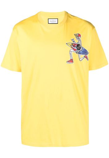 Philipp Plein T-shirt con stampa - Giallo