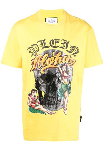 Philipp Plein T-shirt Hawaii - Giallo