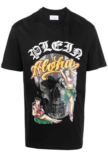 Philipp Plein T-shirt Hawaii - Nero