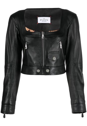 Philipp Plein Giacca con zip - Nero