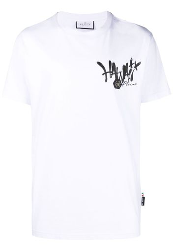 Philipp Plein T-shirt Hawaii SS - Bianco