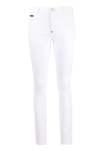 Philipp Plein mid-rise skinny jeans - Bianco