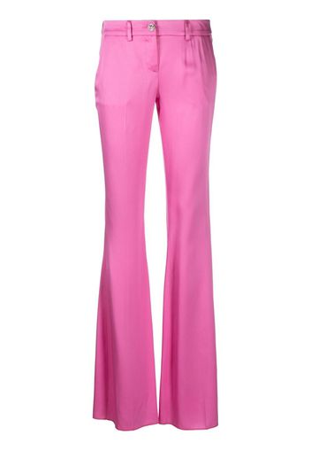 Philipp Plein Pantaloni svasati - Rosa