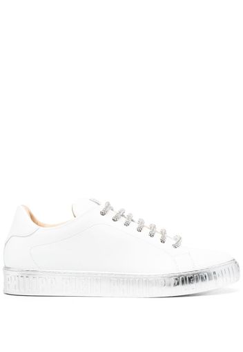 Philipp Plein Sneakers Strass - Bianco