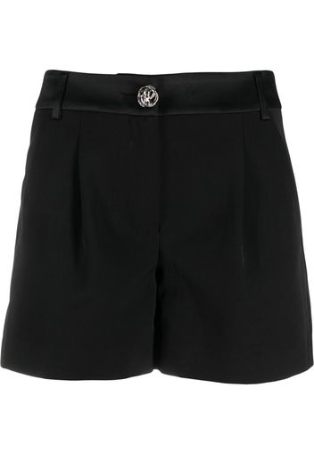 Philipp Plein Shorts con dettaglio bottoni - Nero