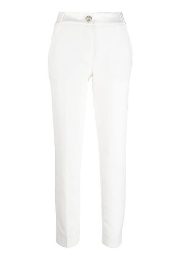 Philipp Plein Pantaloni a vita alta - Bianco