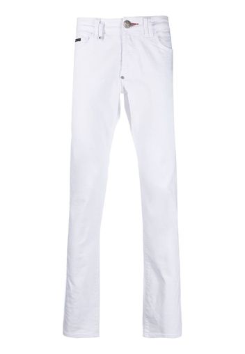 Philipp Plein super straight-cut jeans - Bianco