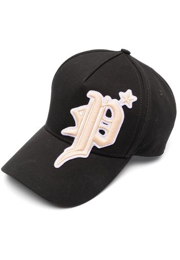 Philipp Plein Cappello da baseball con applicazione - Nero