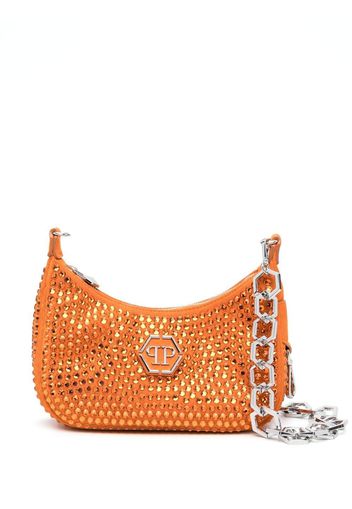 Philipp Plein Borsa a spalla con decorazione - Arancione