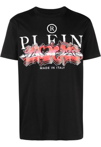 Philipp Plein T-shirt con stampa - Nero