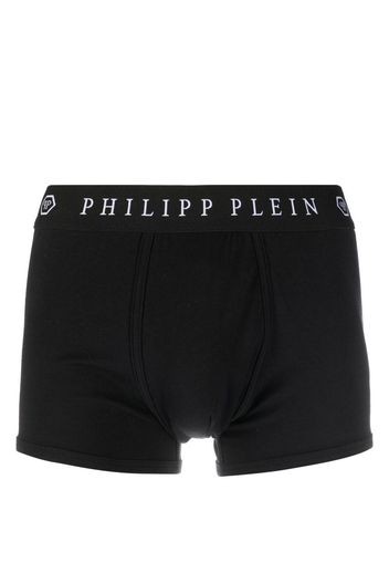 Philipp Plein Boxer Skull Bones - Nero