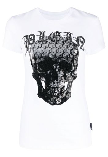 Philipp Plein T-shirt Sexy Pure Skull - Bianco