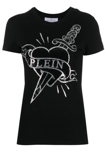 Philipp Plein T-shirt con logo - Nero