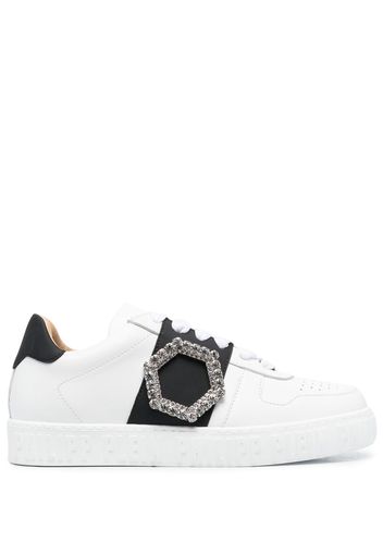 Philipp Plein low-top leather sneakers - Bianco