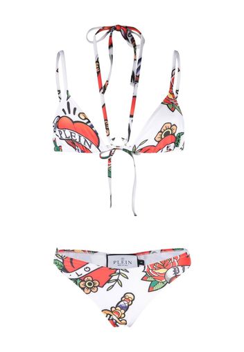 Philipp Plein Bikini Love - Bianco