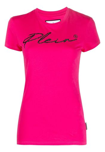 Philipp Plein T-shirt con logo - Rosa