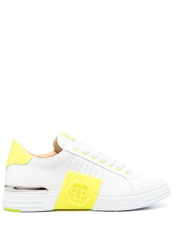 Philipp Plein Sneakers con applicazione - Bianco